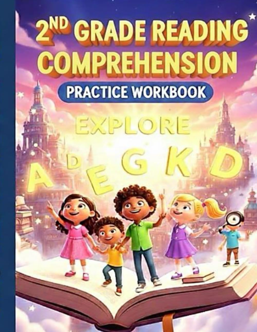 2nd Grade Reading Comprehension Workbook: 100 Short Story Paragraphs with Questions for Daily Practice (Reading Success Series)