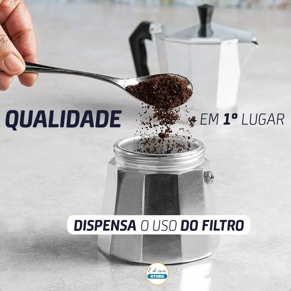 Cafeteira Italiana Expresso 6 Cafézinhos: Review e Testado por 7 dias