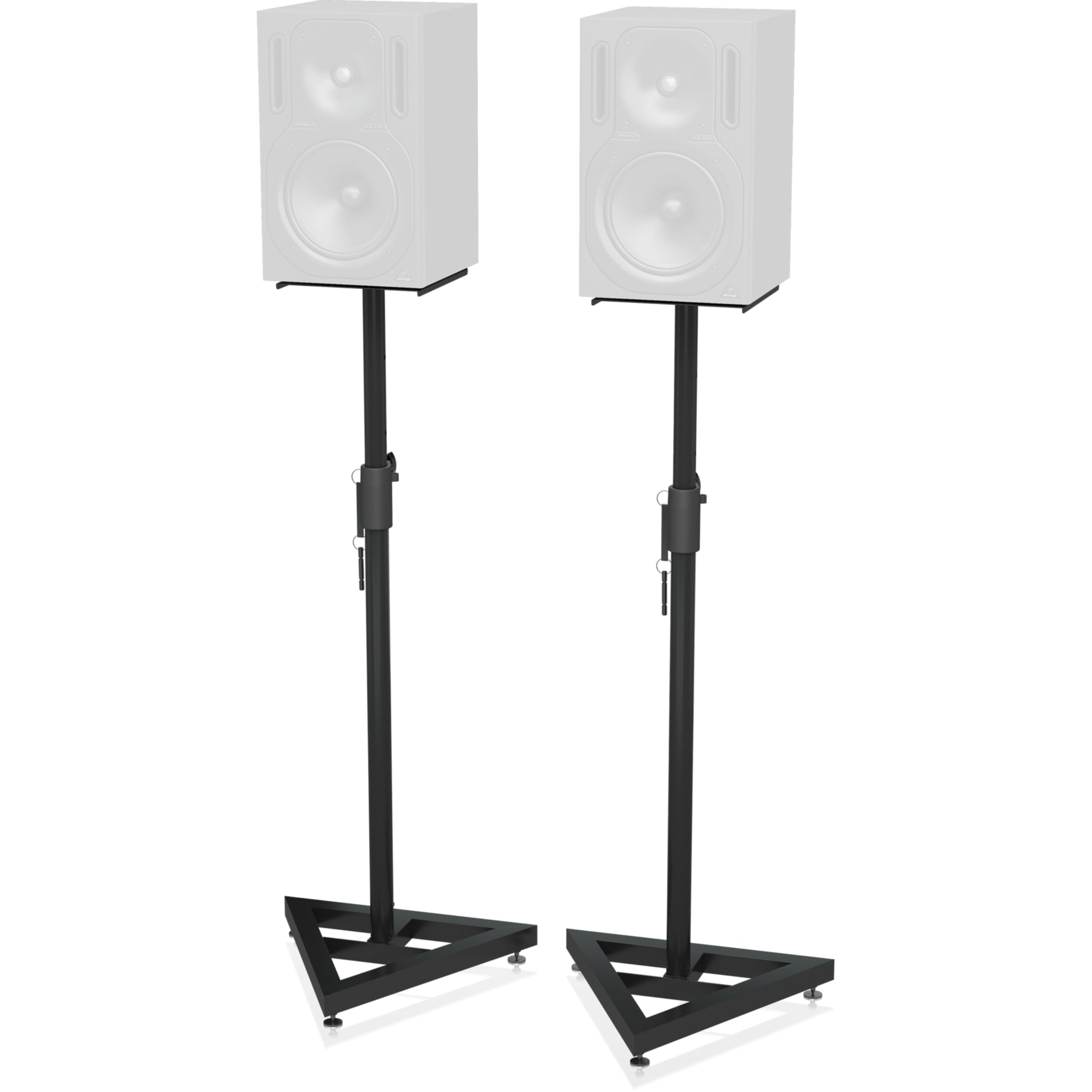 Behringer SM5002 Set supporto per monitor regolabile in altezza per impieghi gravosi