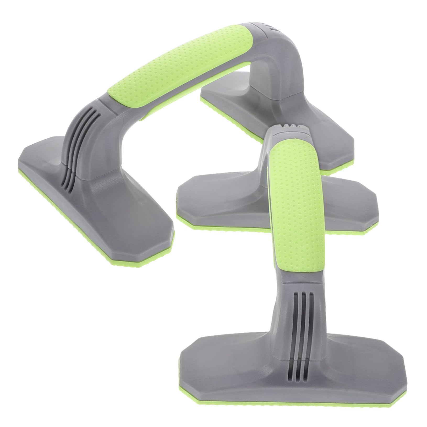 GALPADA 2 Pack Bars for Home Workout Plastic Handles Sturdy Base Thigh Exercise Equipment for Yoga Pilates