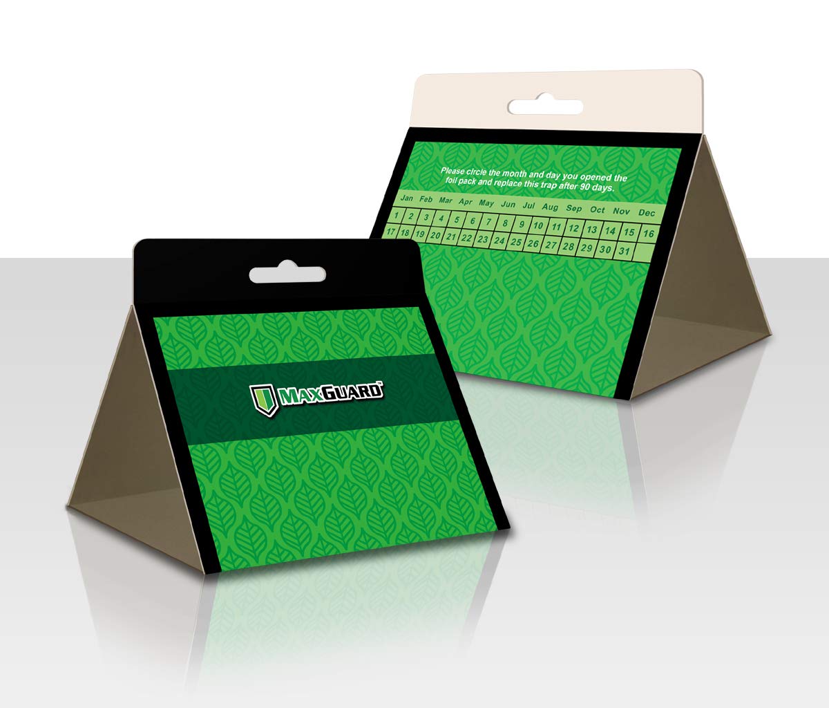 MAXGUARD Pantry Moth Traps (12 Pack +2 Free) with Extra Strength