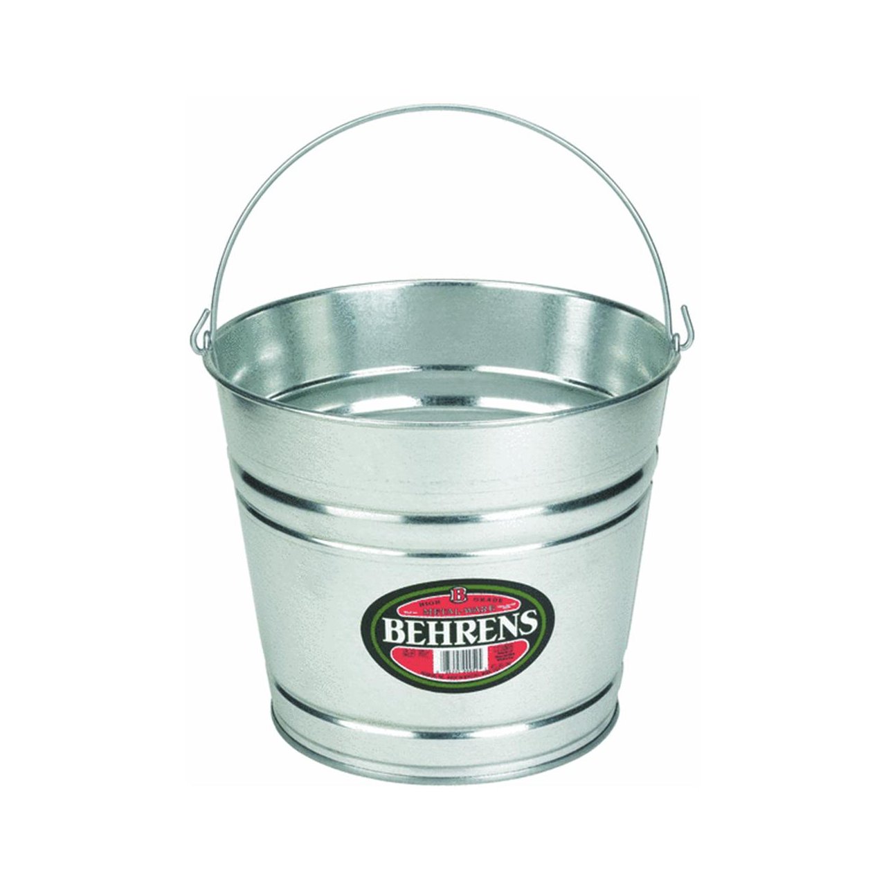 Behrens 1212gs Galvanized Steel Water Pail, 12 Qt