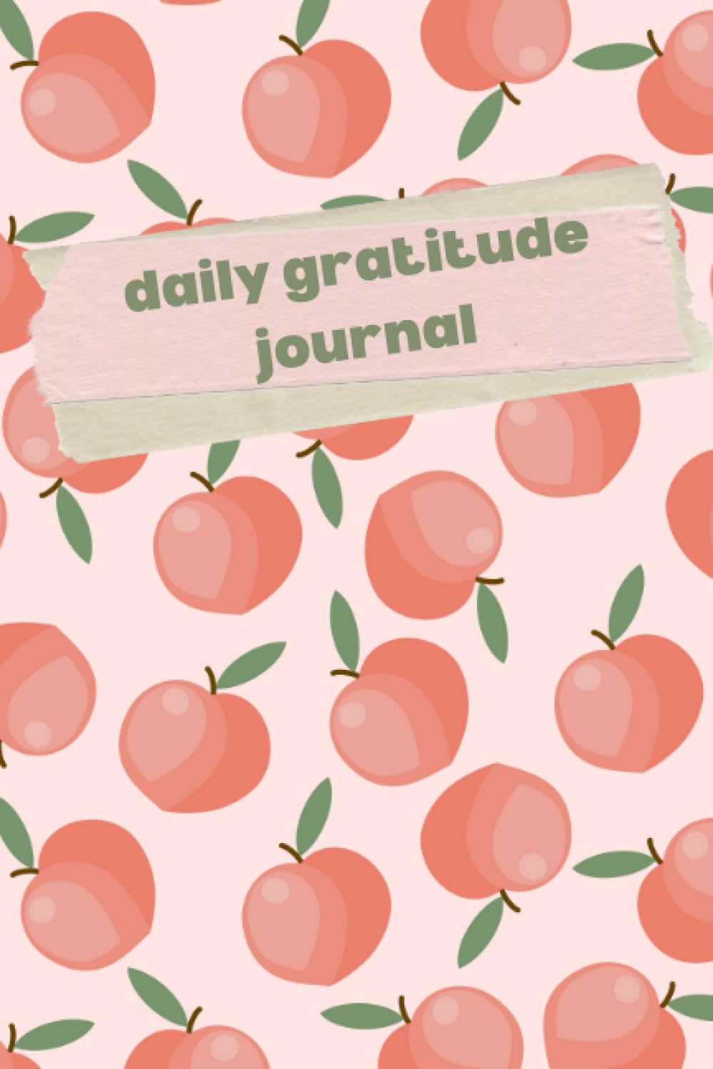 Peaches and Cream Daily Gratitude Journal