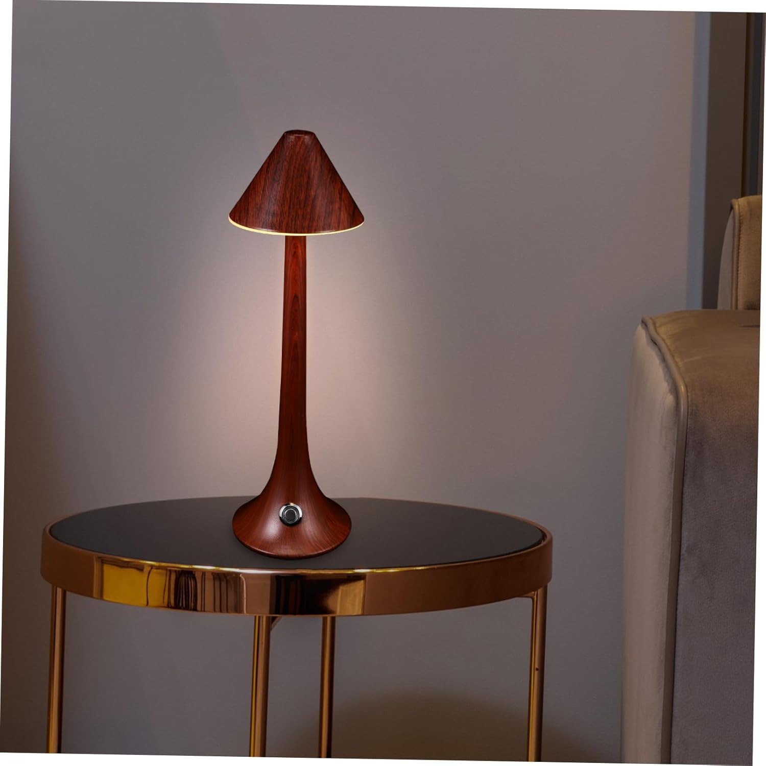 Modern USB Rechargeable Bed Table Lamp Dimmable Led Reading Light Eye Care for Nightstand