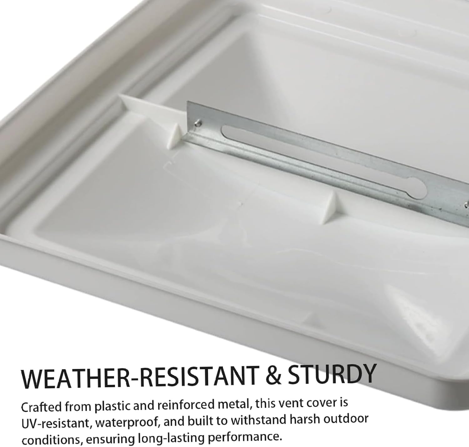 14 Inch Campers Vent Covers Weatherproof Replacement Lid & Metal for Car Trailer Motorh Easy Install