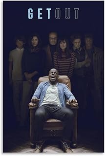Wall Posters Get Out Movie Poster Canvas Art Poster And Wall Art Picture Print Modern Family Bedroom Decor Posters 24x36inch(60x90cm)