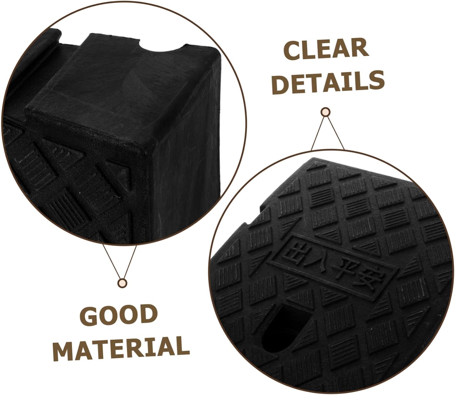 Mobestech Driveway Ramp for Scooters and Wheelchairs Bump for Steps and Easy Installation Screws Versatile Design for Heavy Use