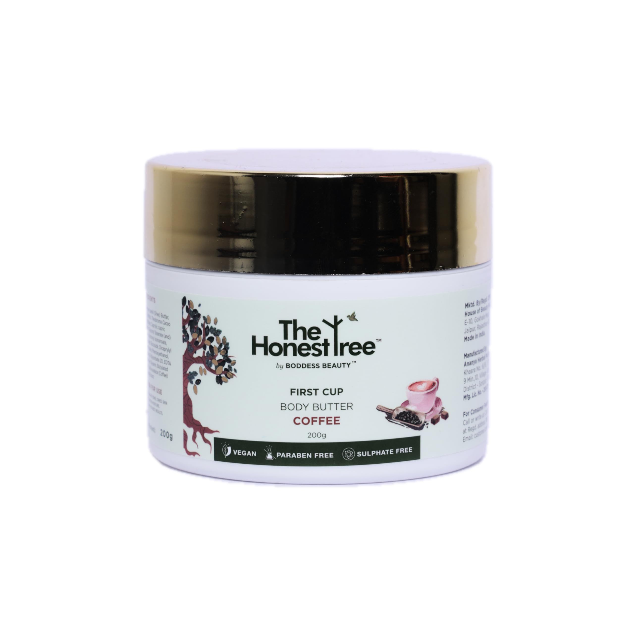 The Honest Tree Coffee Body Butter(200g)