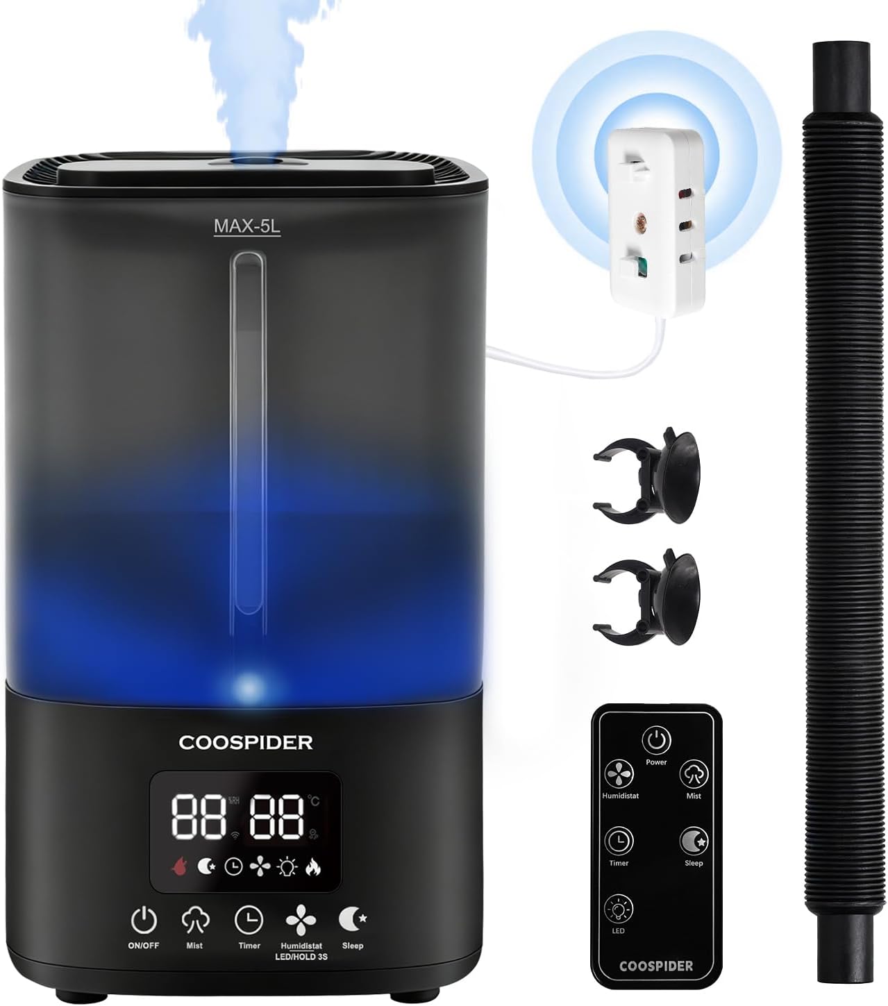 Coospider Grow Tent Humidifier