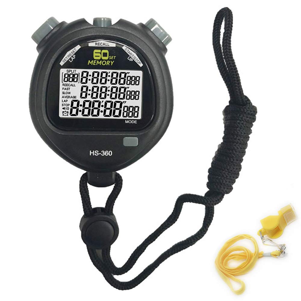 Buy 60 Lap Stopwatch Timer Apply to Coaches Kids Student Athlete with