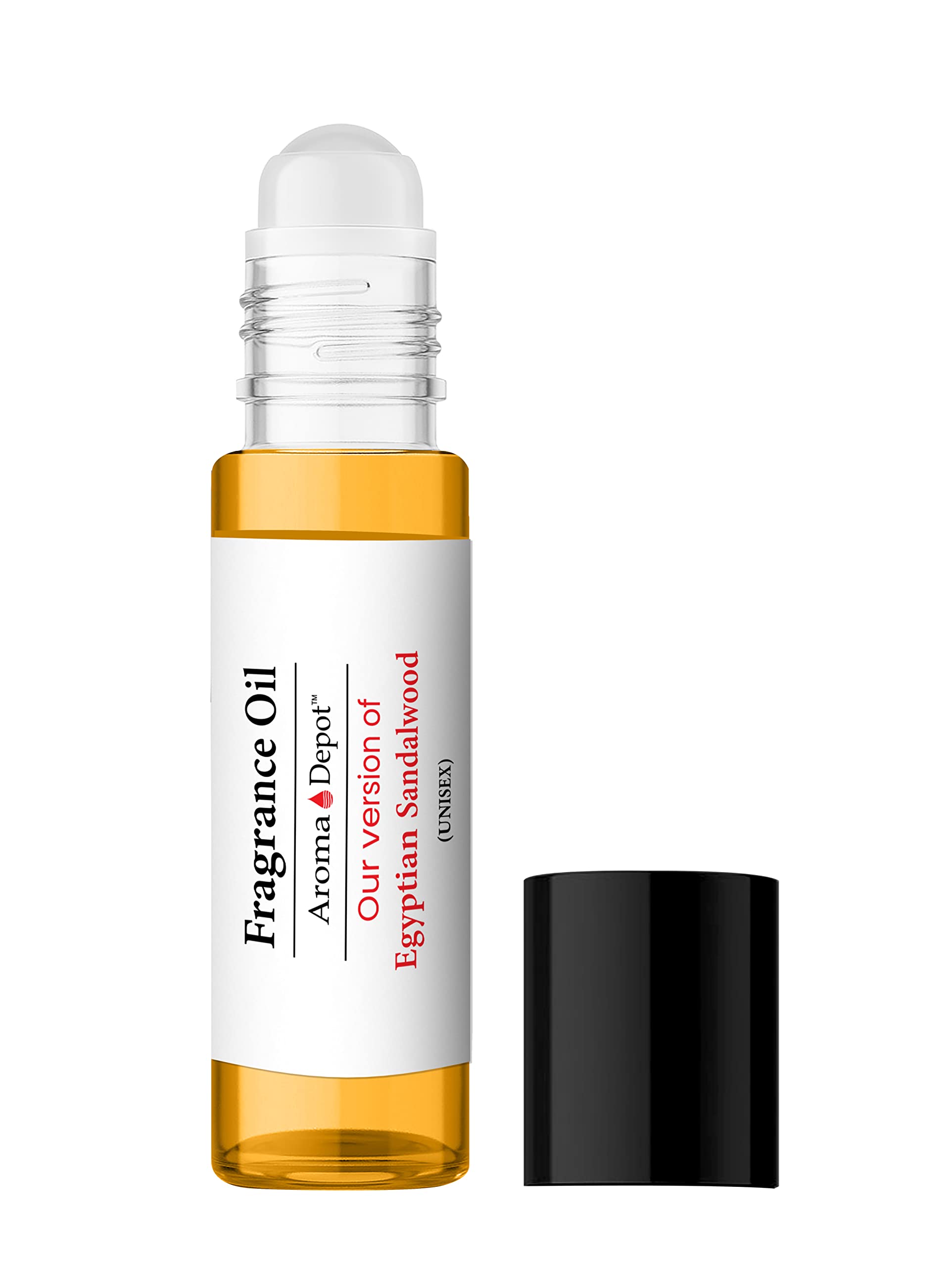 Aroma Depot Egyptian Sandalwood Fragrance Oil 10ml. Perfume Skin Oil, Scented, is Great for Candles, Bath Bombs, Body Butters, Creams &amp; Lotions. Few Drops in The Diffuser, Burners, or Warmers.
