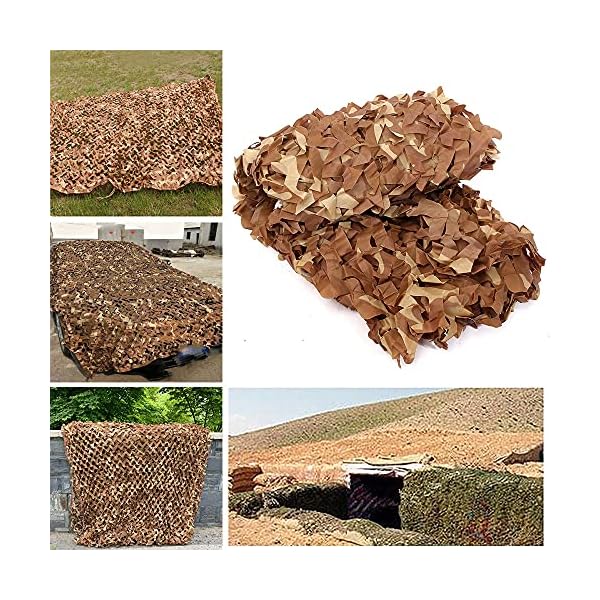 JINGJIN Sitong Bulk Rolle Camo Netz für die Jagd Militär Dekoration Sonnenschutz |tarnzelt Fotografie,8×10m（26.2×32.8ft） – Bild 3