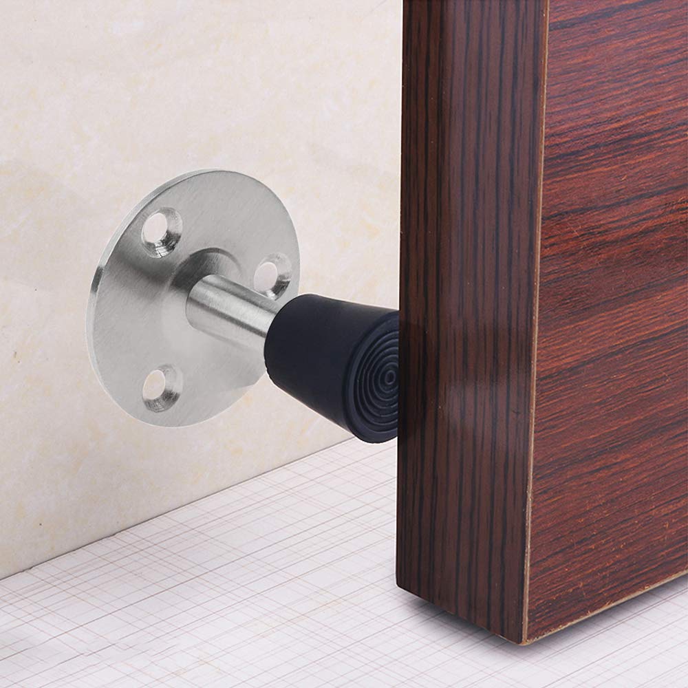 Amazon.co.jp: Saim ドアストッパー 壁取り付け 201 ステンレス