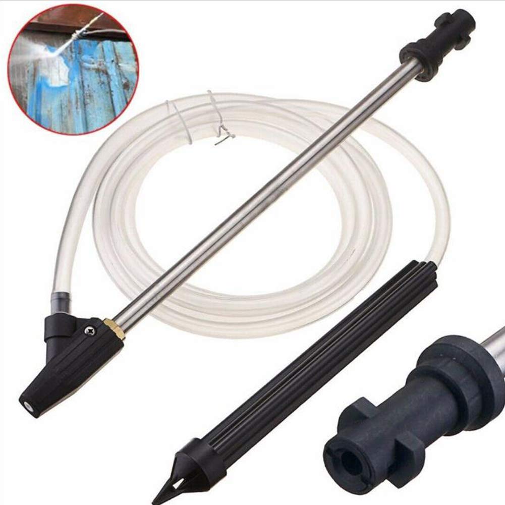 Kit de Chorro de Arena para Lavadora a presión para Karcher K2, Kit Profesional de Bricolaje para Arena húmeda, Lavadora a presión con Manguera