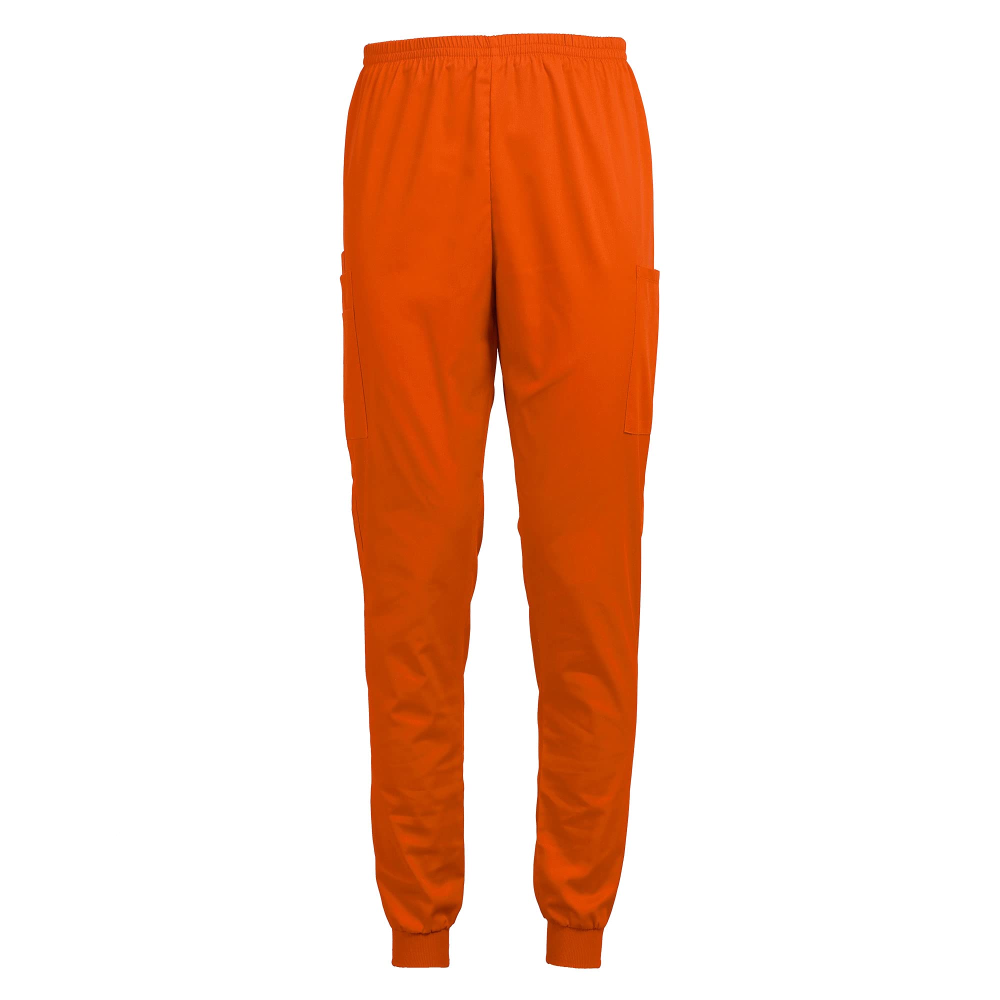 Women's Scrub Pants Jogger Cargo Scrub Pant Orange