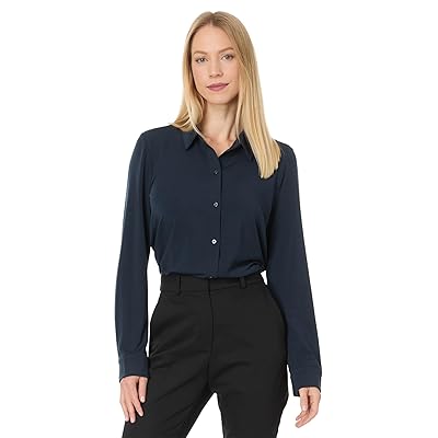 Eileen Fisher Classic Collar Slim Shirt Women