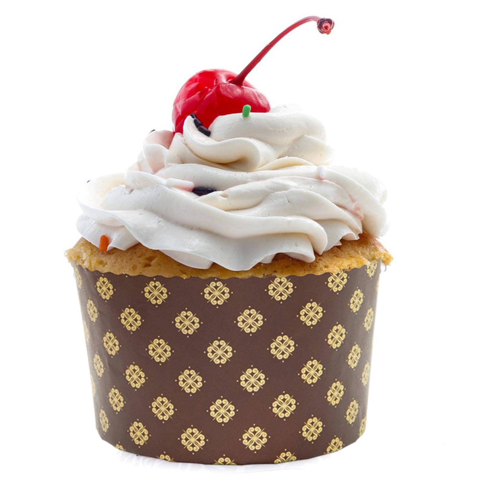 100 Pirottini di Carta per Incartare Cupcake E Preparare Dolci per Eventi, a, 9 Cm X 8.5 Cm