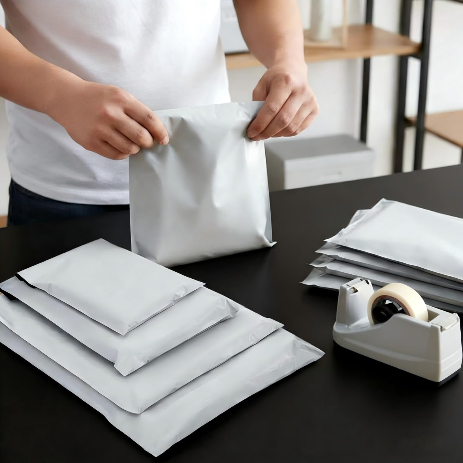 30 Piezas Bolsas Envio Vinted, Bolsas Para Envíos 40x50cm, Sobres Envios Vinted, Impermeable Embalaje para Envío, Bolsas de Envio Paquetes, Cajas Envios Paquetes para Negocios en línea y Físicos