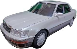 Die Cast Vehicle 1/18 for Lynx Toyota Lexus LS400 Version 3.0 White Lexus Limousine Model Car Model Classic Toy Car Model Mini Cars Replica