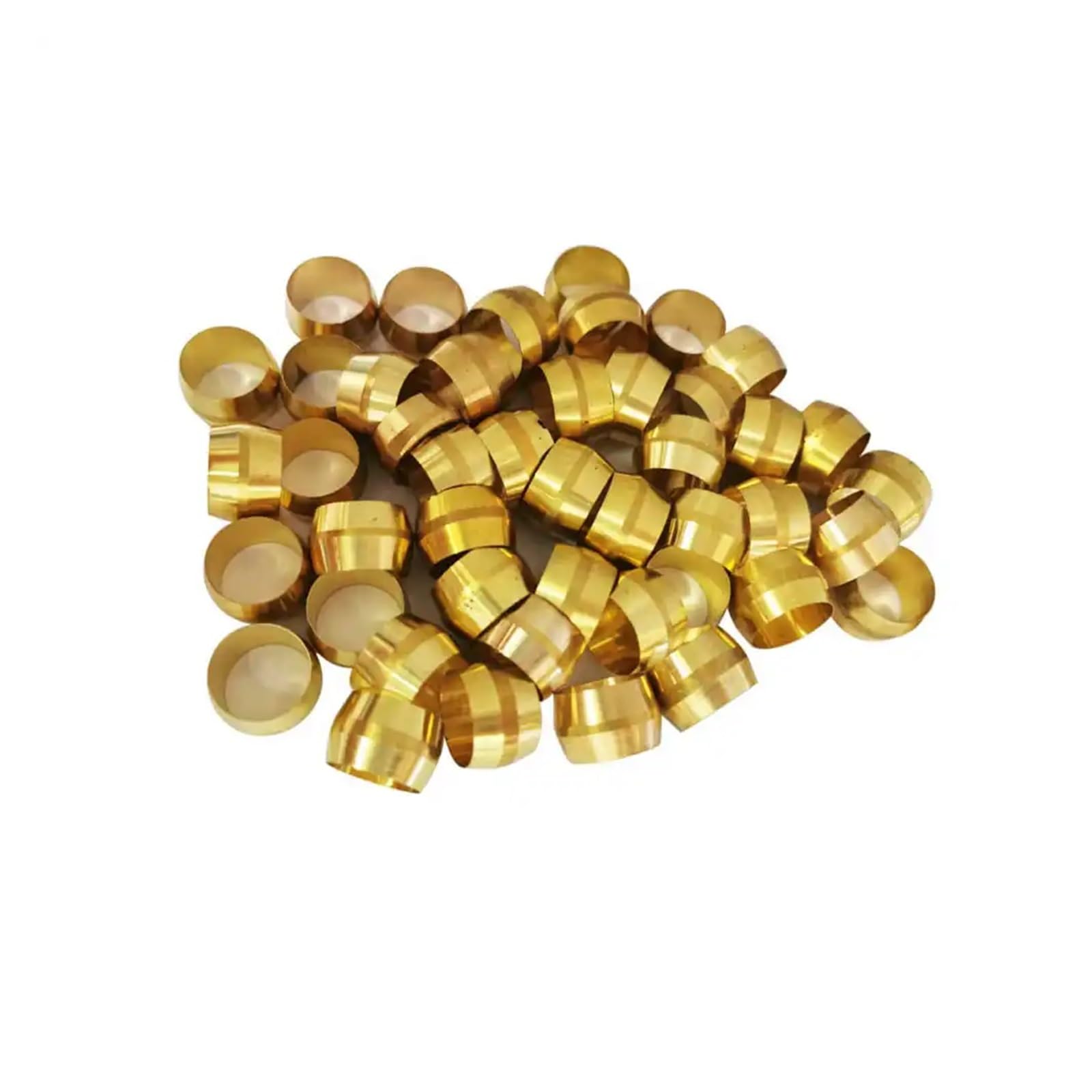 Manguitos de compresión de latón de 1/4" y racores de compresión de latón(Pack of 2000)