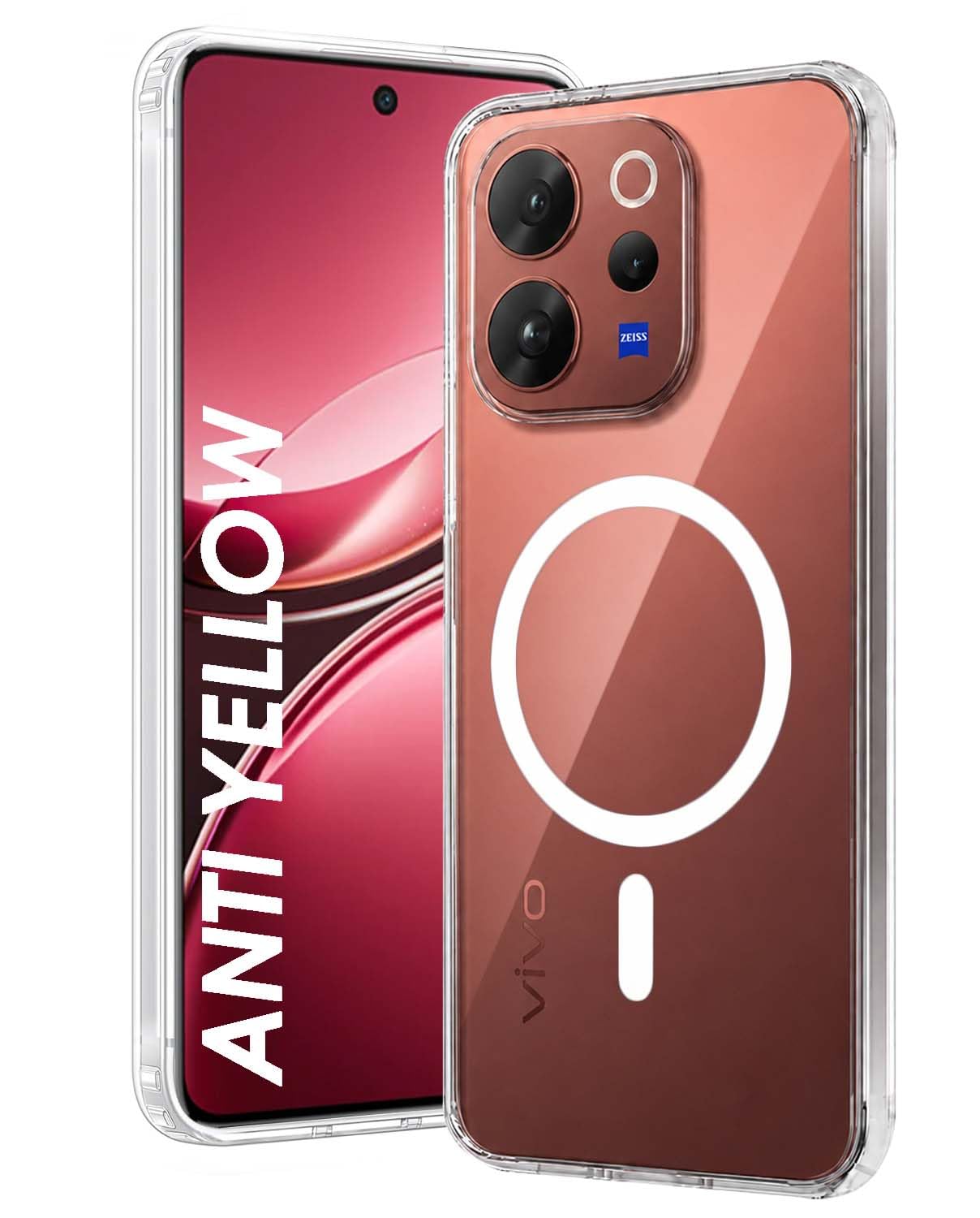 DIZORO Crystal Clear Compatible with S24 Case with Anti-Yellow Anti-Scratch Shockproof Transparent Cover — Amazon image 32