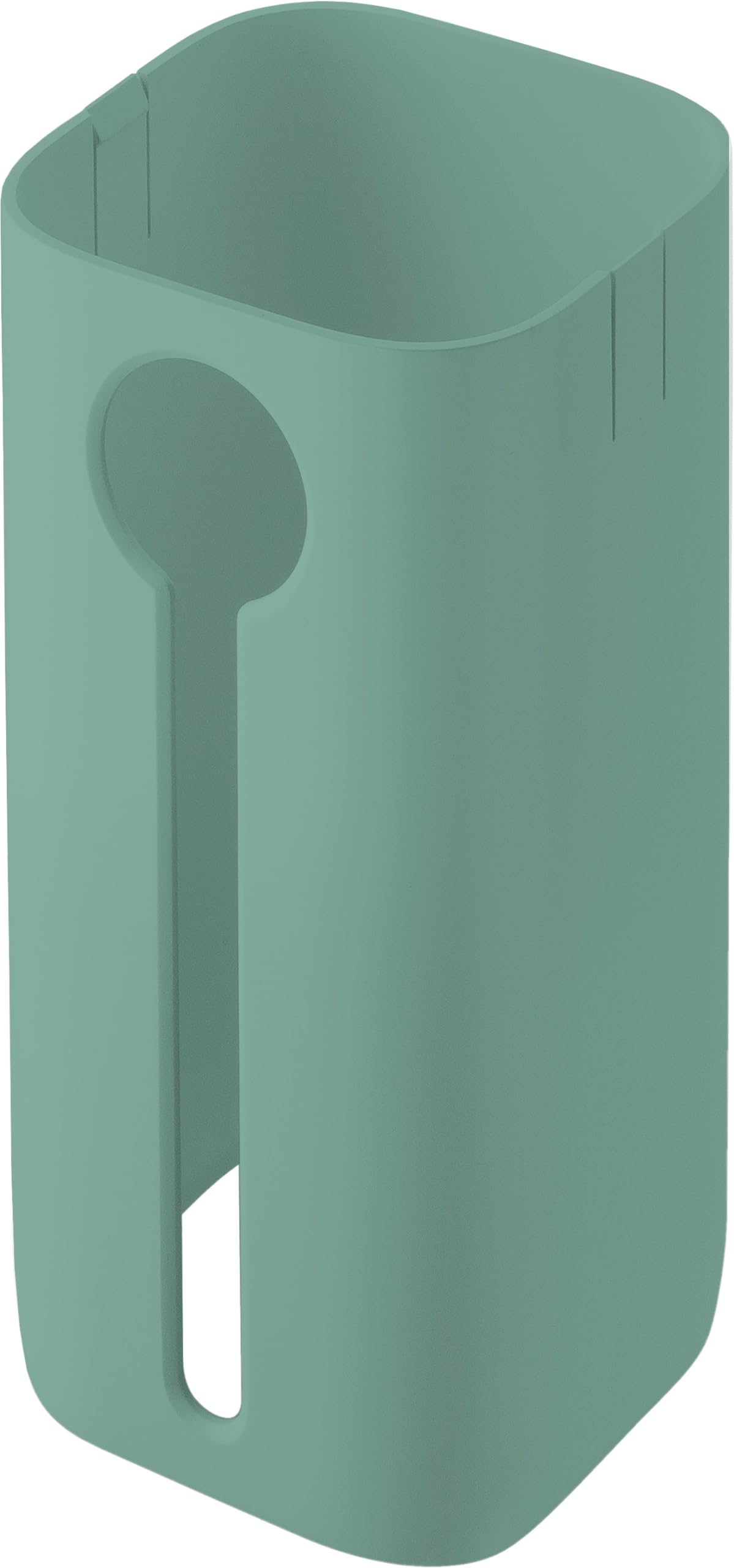 ZWILLING FRESH & SAVE CUBE Cover for Box Size 3S, Sun Protection, Level Indicator, BPA-Free Plastic, Sage Green, Green