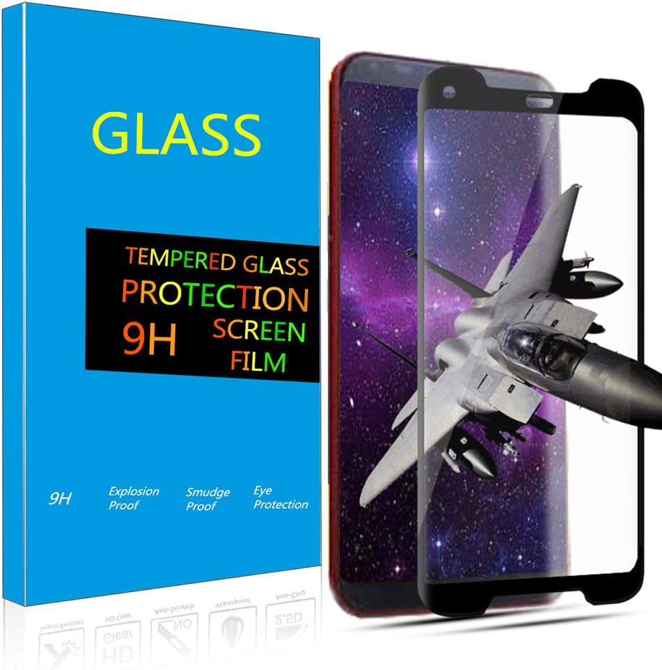 Google Pixel 2 XL Screen Protector, [Full Coverage] [Ultra-Clear] [Bubble-free] Tempered Glass Screen Protector for Google Pixel 2XL (Google Pixel 2XL)