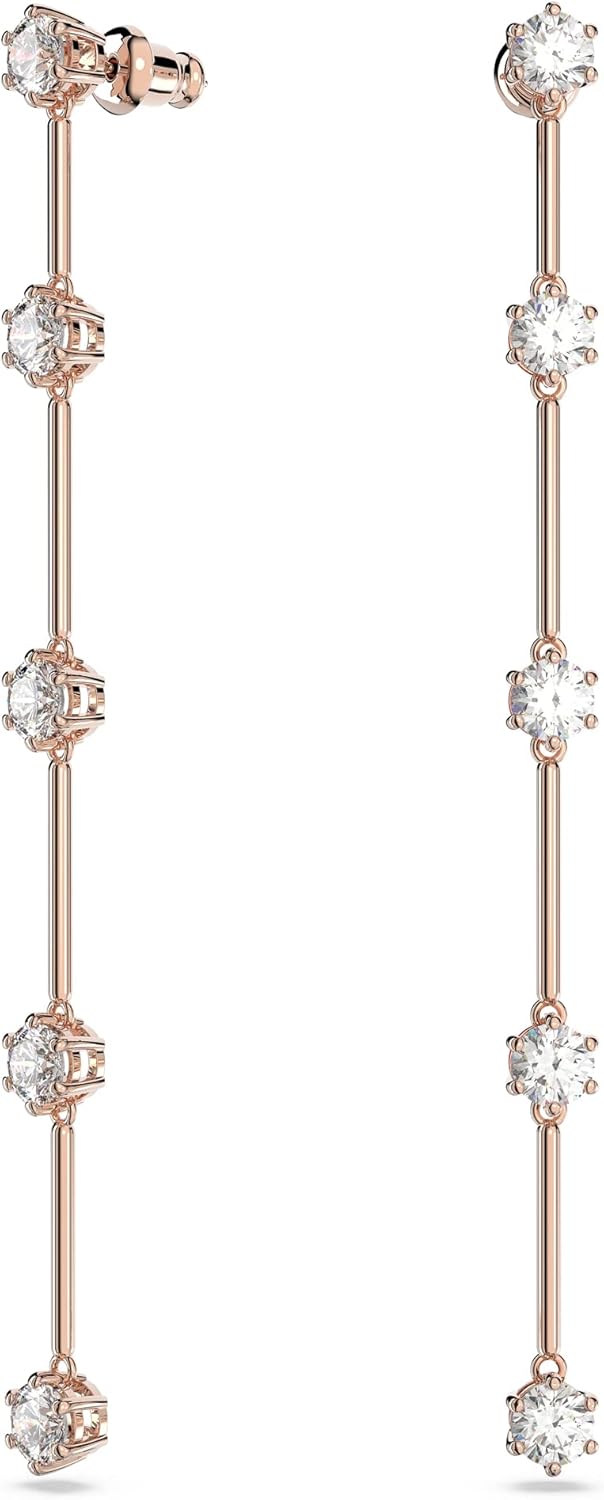 Swarovski Constella Crystal Circle Pendant Necklace Jewelry Collection