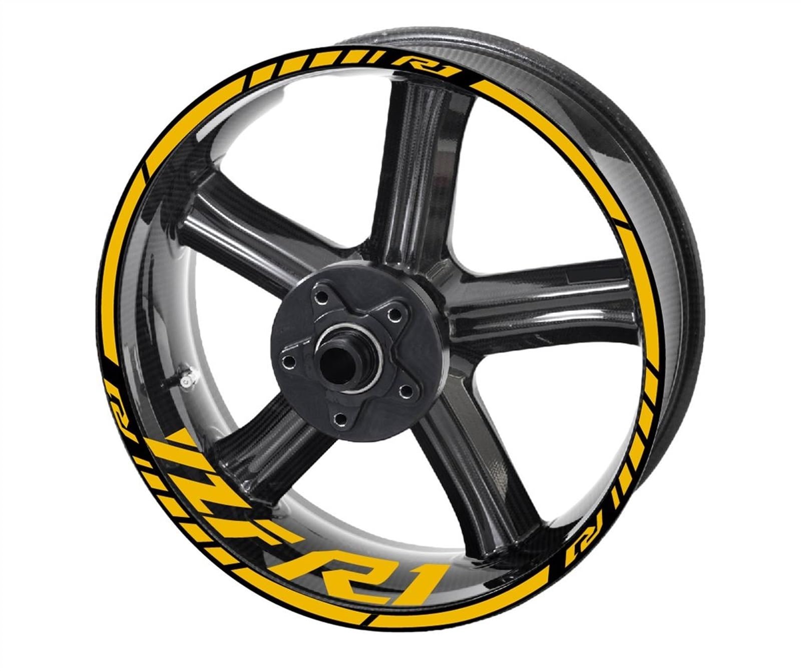 Applique for for R1 Wheel Sticker Rim Stickers for YZF R1 Set(A2)