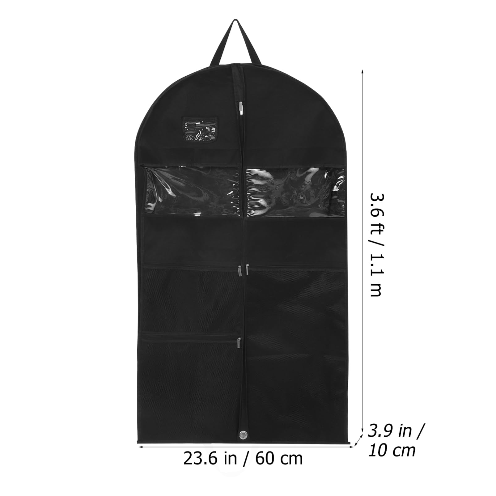 2piezas Ropa Fundas Para Trajes Almacenamiento De Ropa Múltiples Compartimentos