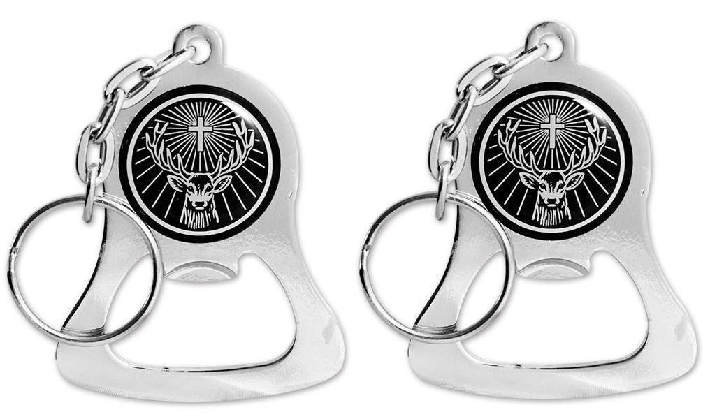 Jagermeister Bottle Opener Key Chain | Set of 2