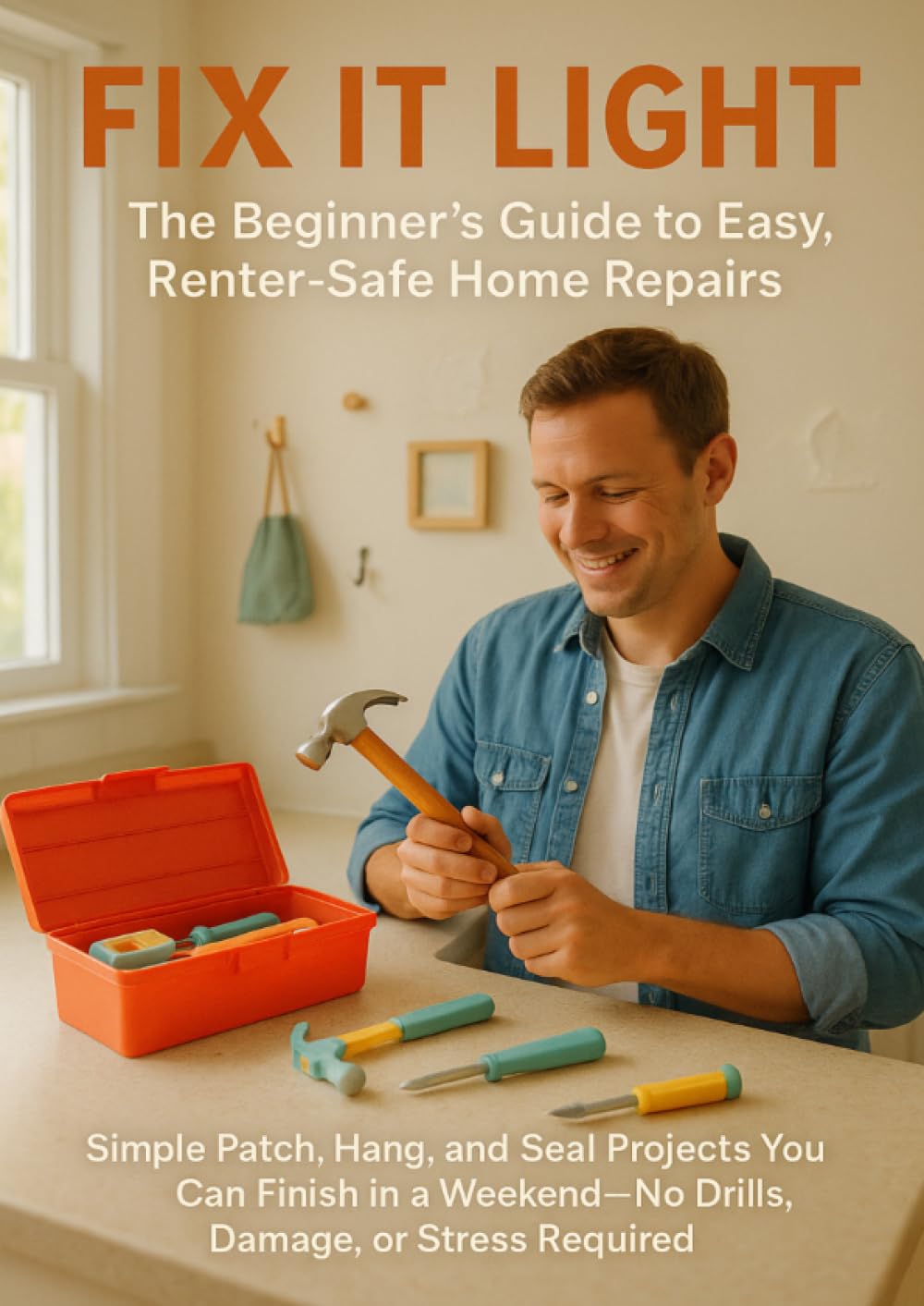 Fix It Light: The Beginner’s Guide to Easy, Renter-Safe Home Repairs: Simple Patch, Hang, and Seal Projects You Can Finish in a Weekend — No Drills, Damage, or Stress Required