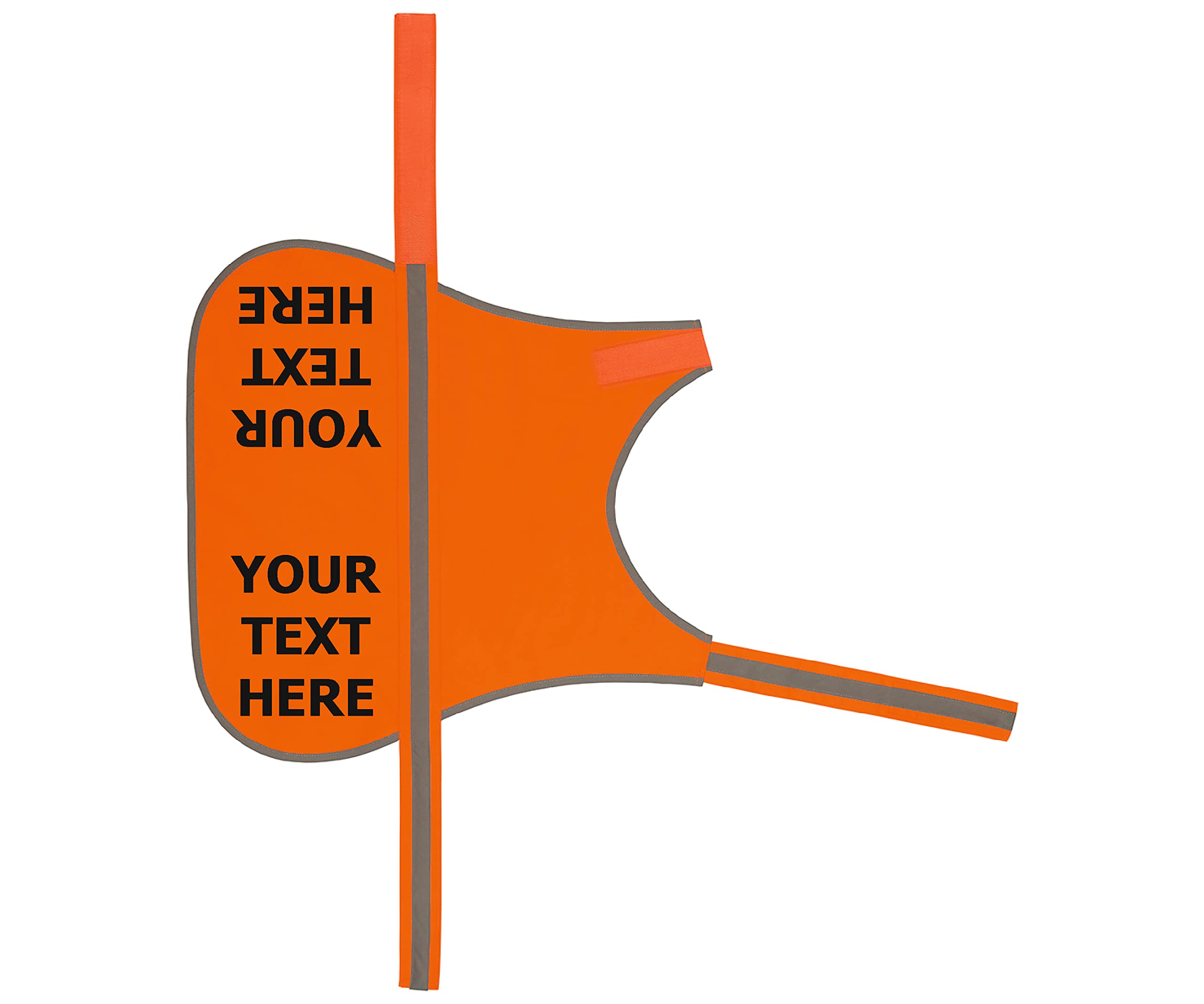 Flexi-Print Personalised Dog Coat - Hi Vis Reflective, Service Vest, Nervous Products, Hi Viz, Reactive Warning, Raincoat, Assistance Vest, Walking Accessories