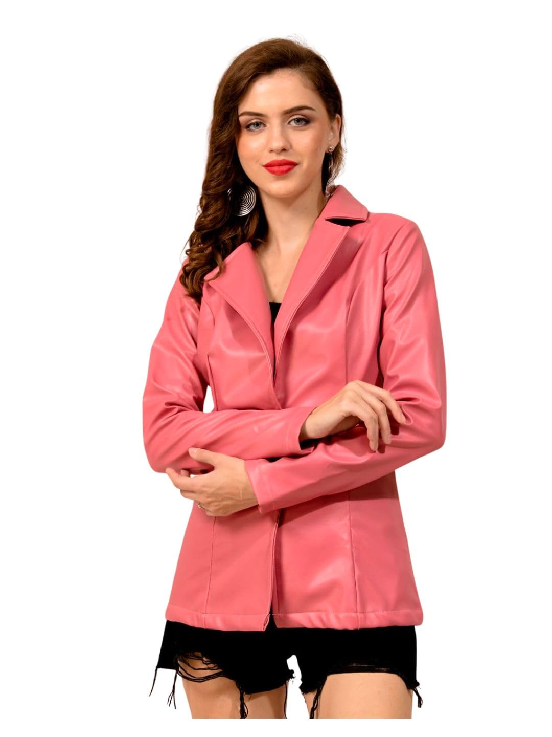 tandul Womens Multicolor Printed Coat - Full Sleeve, Button, Cotton Blend Coat 3XL (10195)-picture-48
