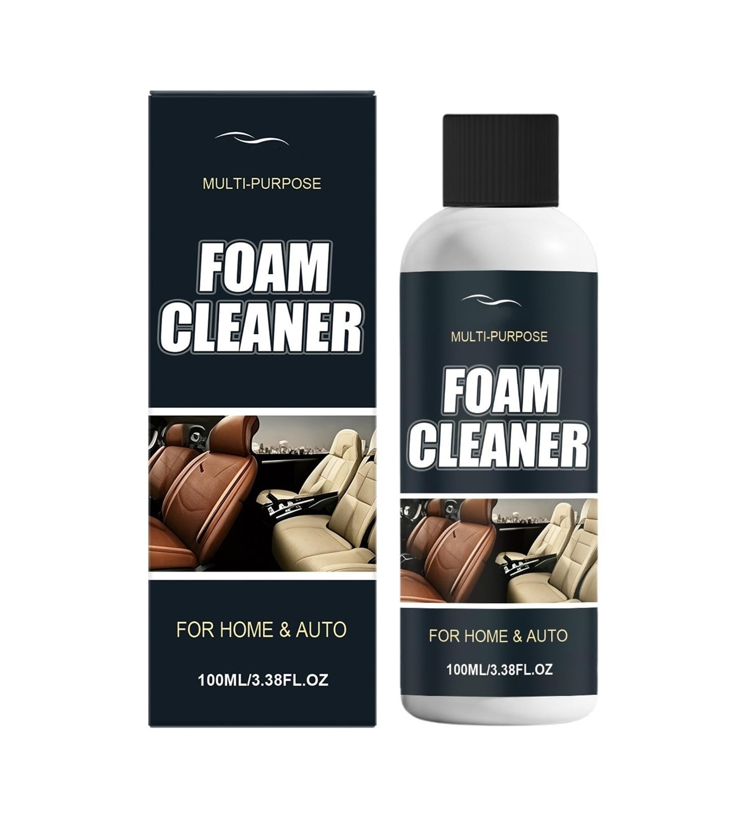 100 ml Mehrzweck-Schaumreiniger for die tägliche Pflege und Wiederherstellung des Glanzes(3pcs)