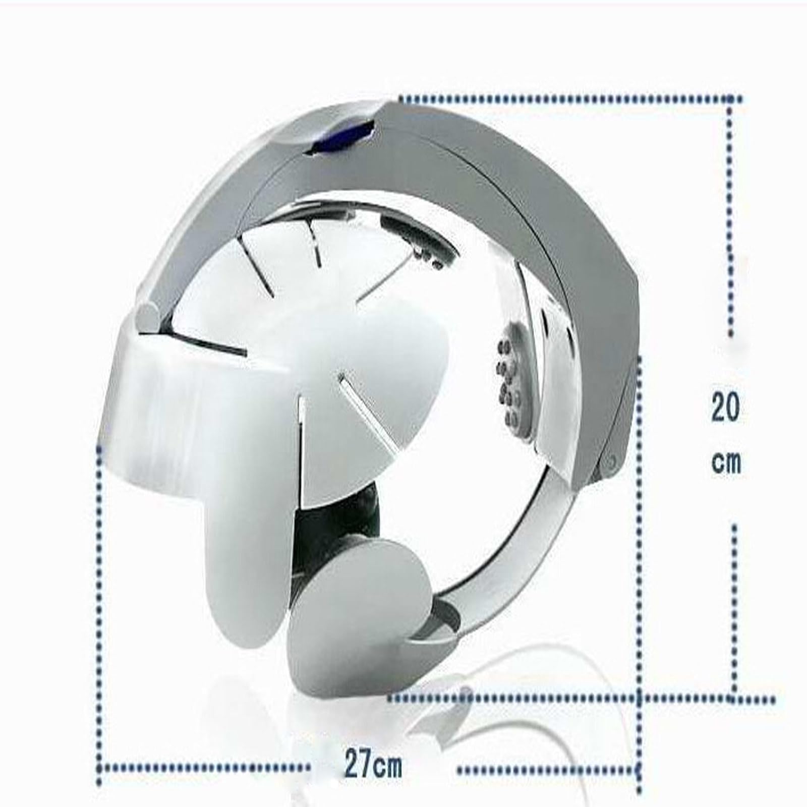 Masajeador De Cabeza Eléctrico, Masajeador De Relajación Cerebral, Ayuda Para Dormir, Relajación, Vibración Del Cuero Cabelludo, Instrumento De Fisioterapia