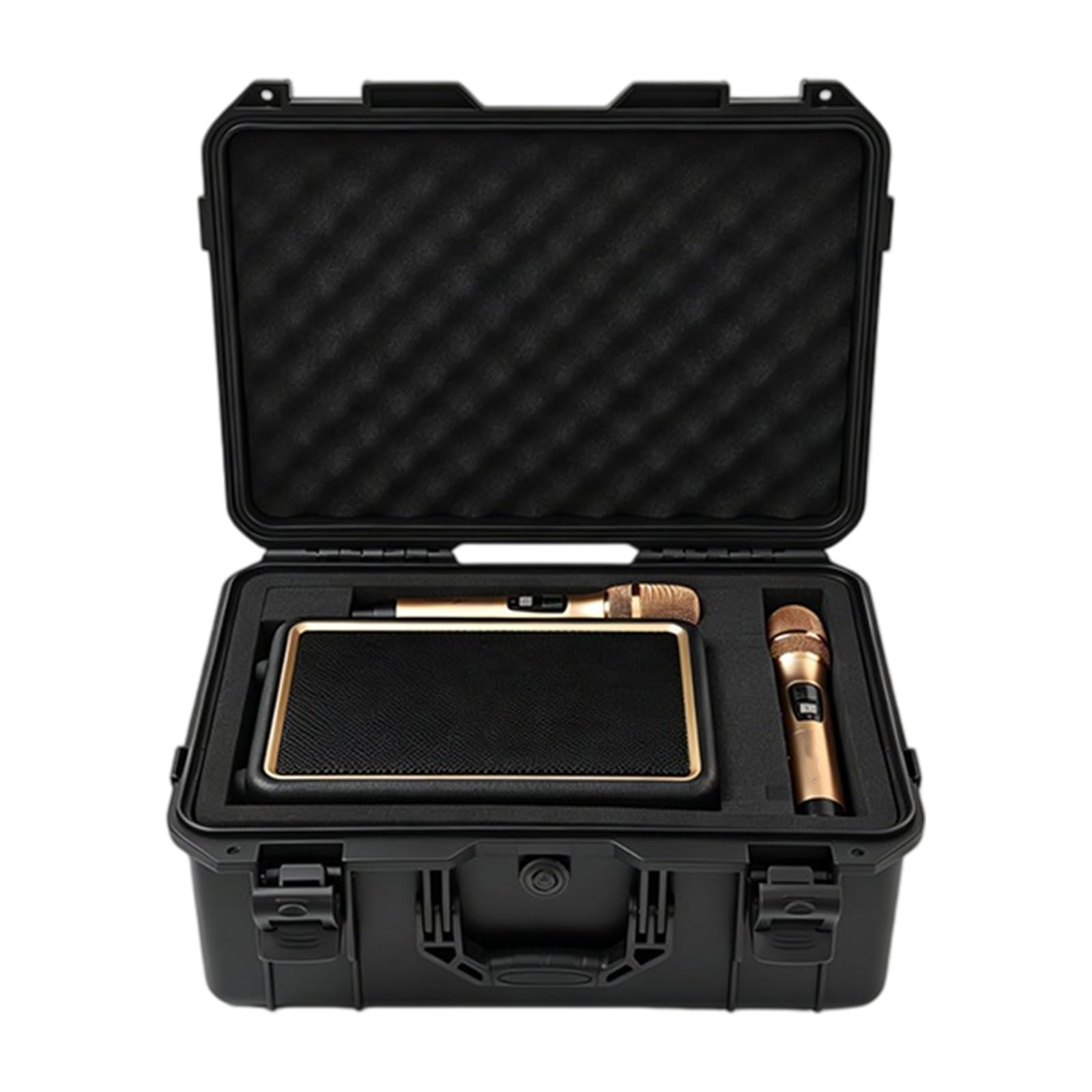 Funda rígida protectora con acolchado de espuma para Kilburn 3 / Altavoces, micrófono, almacenamiento seguro y caja de almacenamiento fácil de transportar