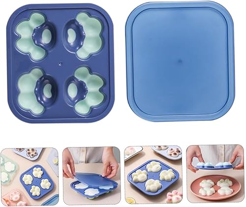 Miniatura 6 de SHOWERORO Bandeja de hielo de garra de gato, moldes de silicona para chocolate, moldes de gomitas de silicona, 1 unidad de fabricación de hielo de