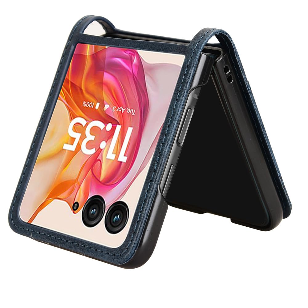 COQUE Hoesje Motorola Razr 40 Ultra shell, magnetisch portemonneehoesje met meerdere sleuven voor visitekaartjes aan de zijkant. Flip-telefoonhoesje COQUE Hoesje Motorola Razr 40 Ultra shell, magnetisch portemonneehoesje met meerdere sleuven voor visitekaartjes aan de zijkant. Flip-telefoonhoesje