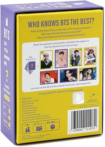 Miniatura 2 de CONSTELLAR You Know Me Edición BTS versión en inglés