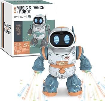 Amazon.co.jp: 子供向けロボット玩具,スマート回転ロボットの
