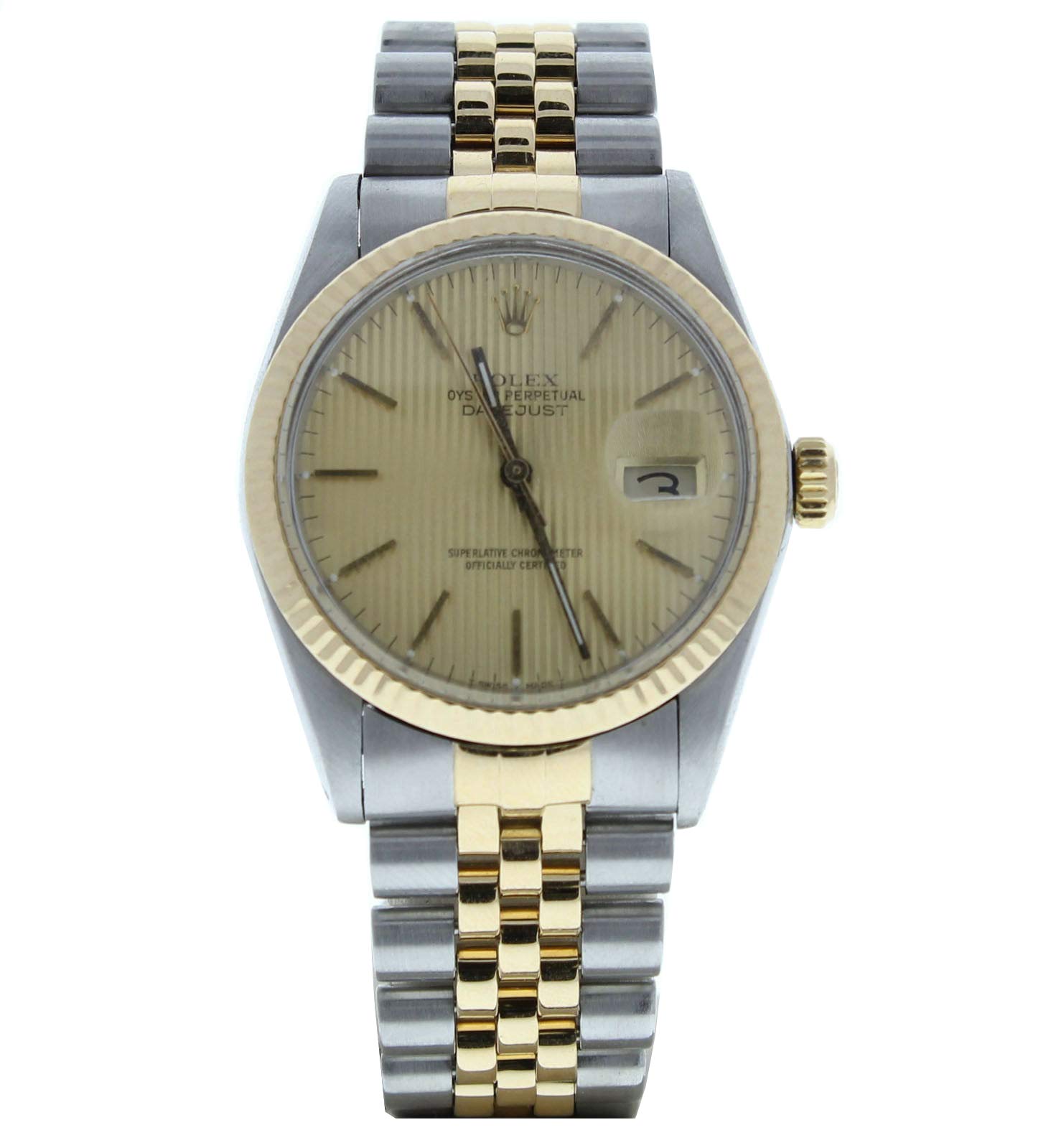 Rolex 16013 Datejust 36 Champagne Face (Certified Preowned)