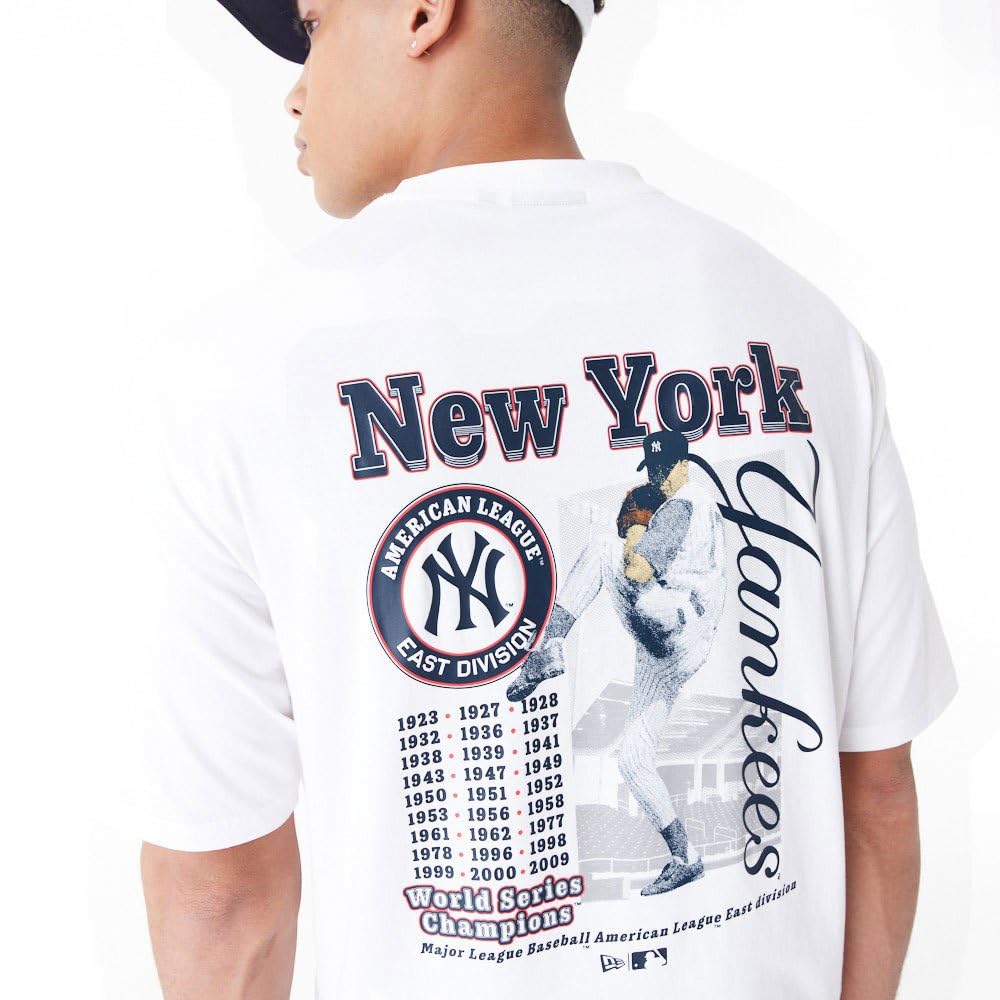 New Era MLB Player Grphc Os tee Neyyan 60435538 Blusas Hombre (Pack de 1)