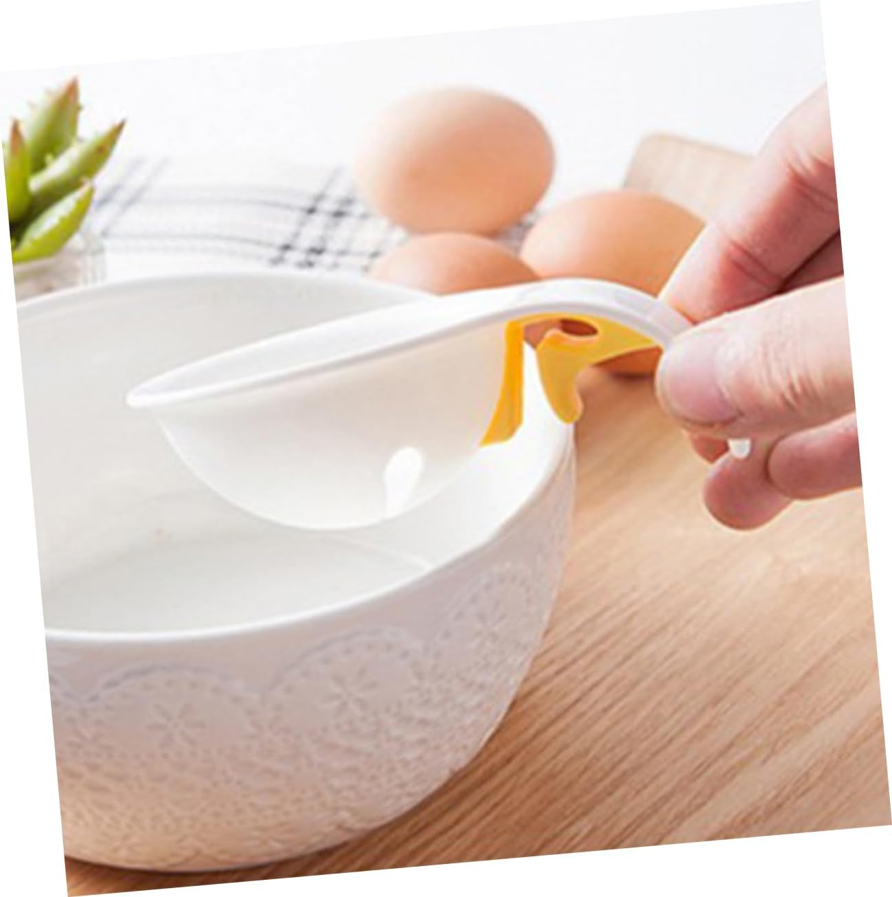 2pcs Plastic Egg White and Yolk Separator Tool for Baking