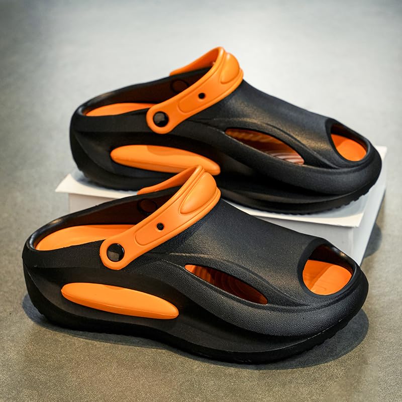 Pillow Slippers for Men Non Slip Quick Drying Shower Slides Bathroom Sandals Beach Non Slip Sandal Comfort Lightweight Easy to Clean2