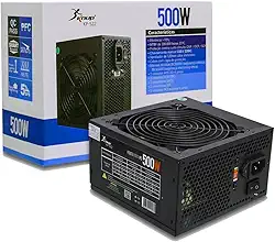Fonte ATX Gamer 500w Real KP 522 Box