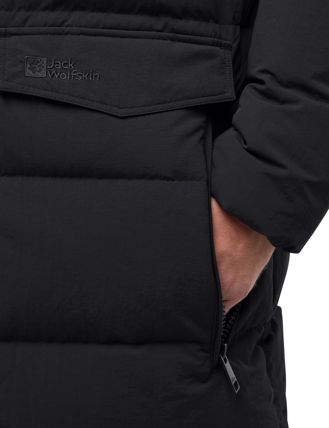 Jack Wolfskin NORDLICHT PARKA M, parka outdoorowa Mężczyźni
