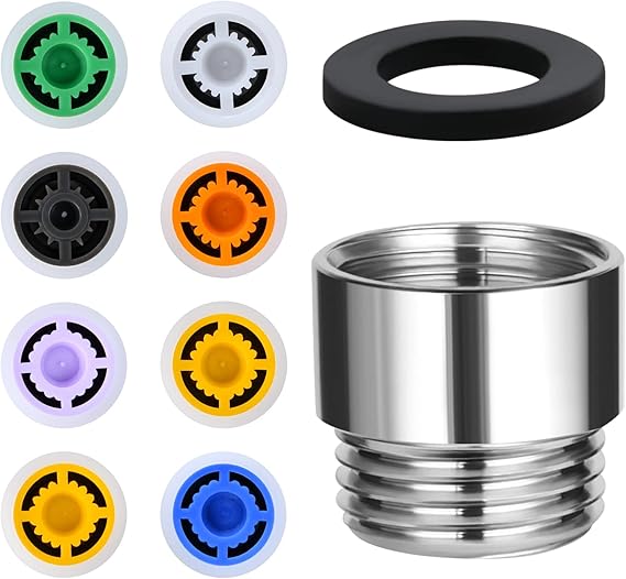 flintronic Shower Flow Reducer Limiter Set, Shower Flow Restrictor