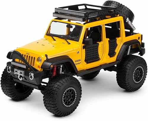 Maisto Design Off-Road Kings 2015 Jeep Wrangler Unlimited - Vehículo fundido a presión de color variable escala 124 los colores pueden variar
