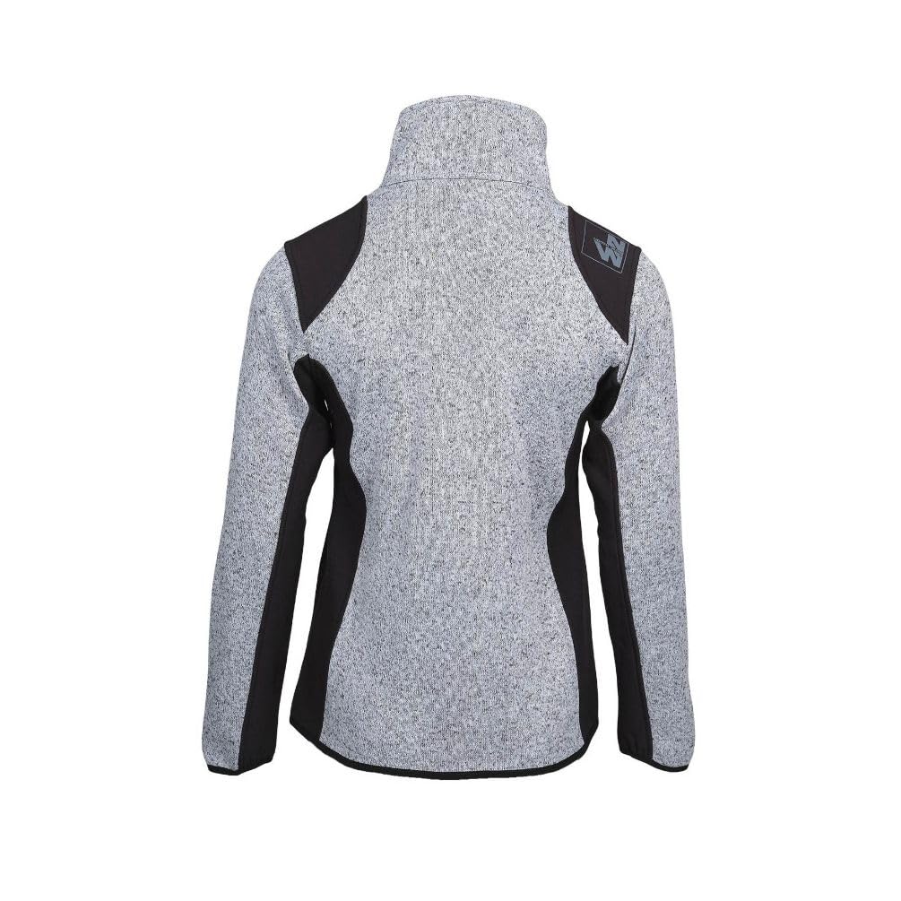 North Ways Veste De Travail Femme Louise Gris Clair Chine
